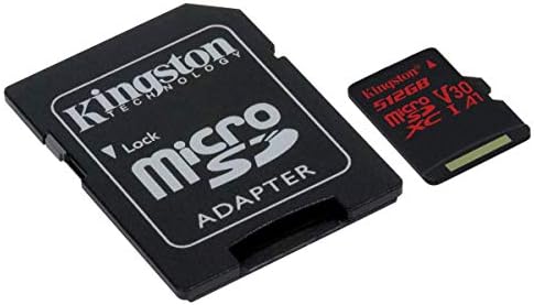 Szakmai MicroSDXC 512 gb-os Dolgozik Canon VIXIA HF M50Card Egyedi által Ellenőrzött SanFlash, valamint a Kingston. (80MB/s)