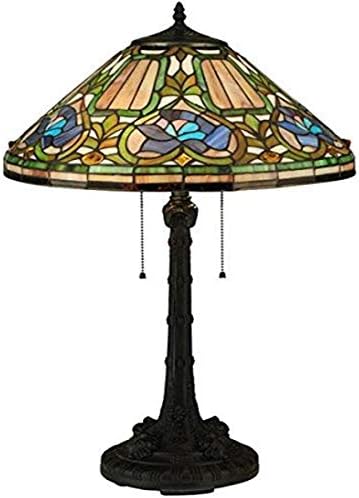 Meyda Tiffany 124816 Virágos Asztali Lámpa, 26.5 H