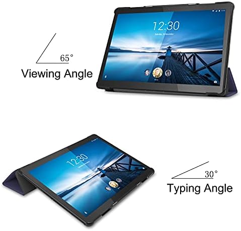 Tablet PC Esetben Táska Ujjú Esetben a Lenovo M10 FHD REL X605 FC/LC 2020 10.1 hüvelykes Vékony Tri-Fold Állni Smart Case,Multi -