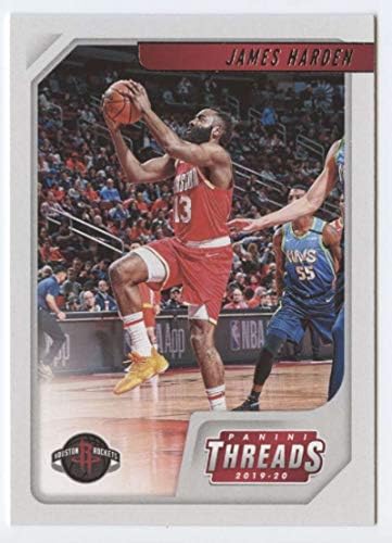 2019-20 Panini Krónikák Szálak 83 James Harden Houston Rockets NBA Kosárlabda Trading Card