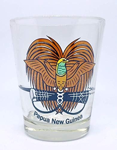 Pápua Új-Guinea Címer Pohár