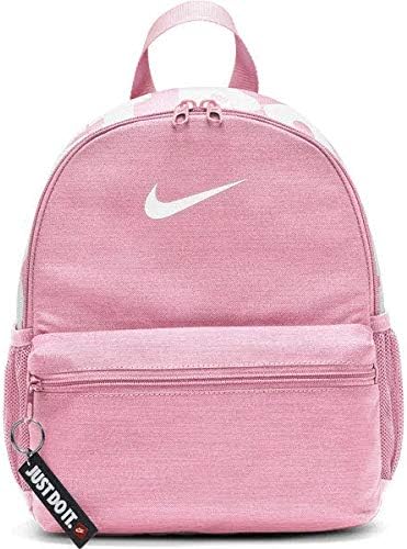 Nike BRSLA JDI Mini Hátizsák, Pink/Rózsaszín/Fehér, Egy Méret