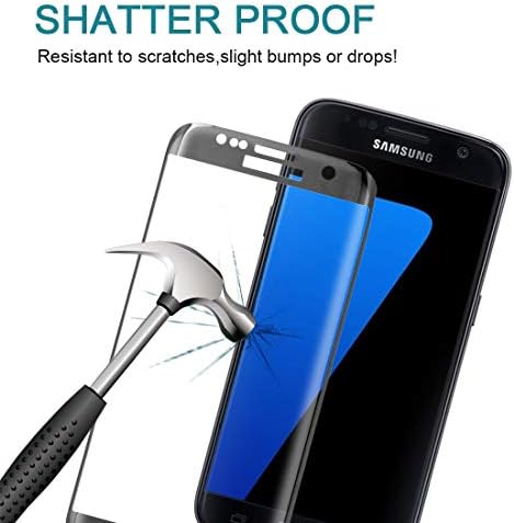 YSH mobiltelefon Tartozékok Galaxy S7 Edge / G935 0.26 mm 9H Felületi Keménysége robbanásbiztos Színezett Galvanizáló Edzett Üveg