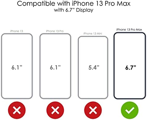 DistinctInk Világos, Ütésálló Hibrid Esetében iPhone 13 Pro MAX (6.7) Képernyő - TPU Lökhárító, Akril Vissza, Edzett Üveg képernyővédő