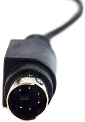 4 Csomag LOREX Kábel RCA 4-6 Pin Férfi DIN Csatlakozó CCTV DVR Oldalon