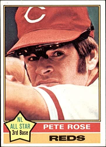1976 Topps 240 Pete Rose Cincinnati Reds (Baseball Kártya) EX Vörösök