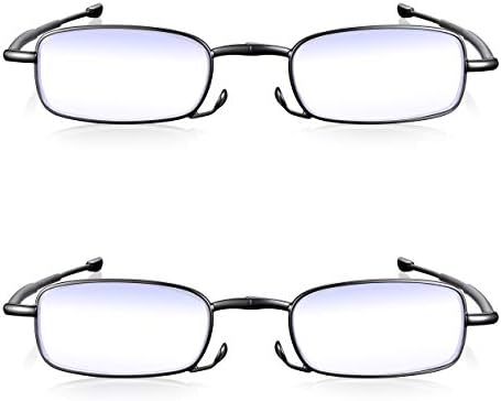 Összehajtható Olvasó Szemüveg 1.0 - 3.5 Férfi Női Kék Fény Összecsukható Szemüveg, Olvassa El Optika