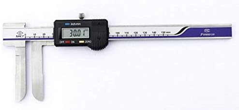 MeterTo Digitális Hosszú Kés-éles Féknyereg 20-300mm Állkapocs 90mm Pontosság ±0.06 mm Felbontás 0.01 mm, mm/inch Belső Átmérő Groove