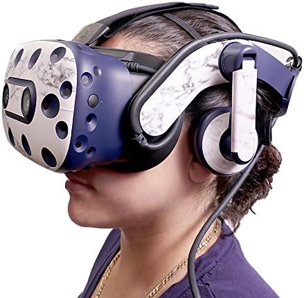 MightySkins Bőr Kompatibilis a HTC Vive Pro VR Headset - Marble Madness | Védő, Tartós, Egyedi Vinyl Matrica wrap Borító | Könnyű